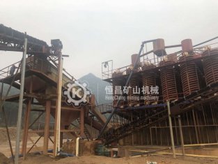 巖金選礦設(shè)備生產(chǎn)線都有哪些設(shè)備組成?