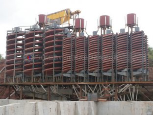 選礦設備鋯英石螺旋溜槽有哪些優點?